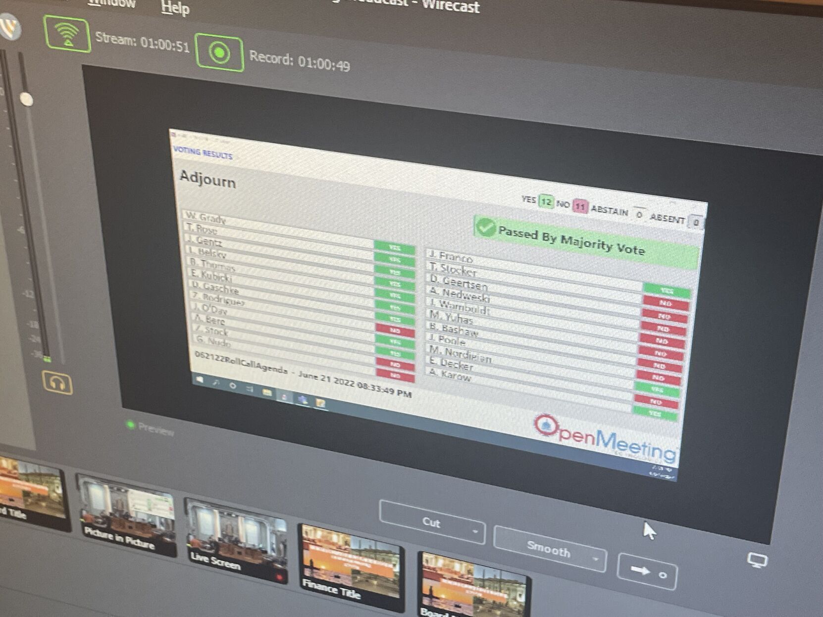 Kenosha County Board meeting erupts in chaos during public comments